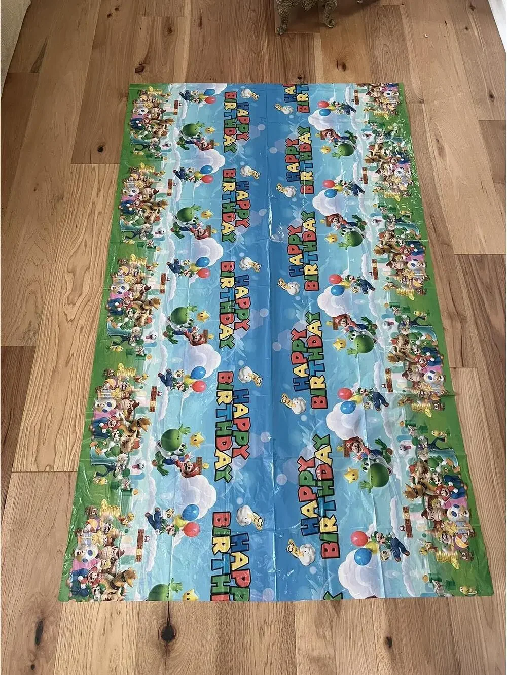 Mario Birthday Table Cloth Set of 3